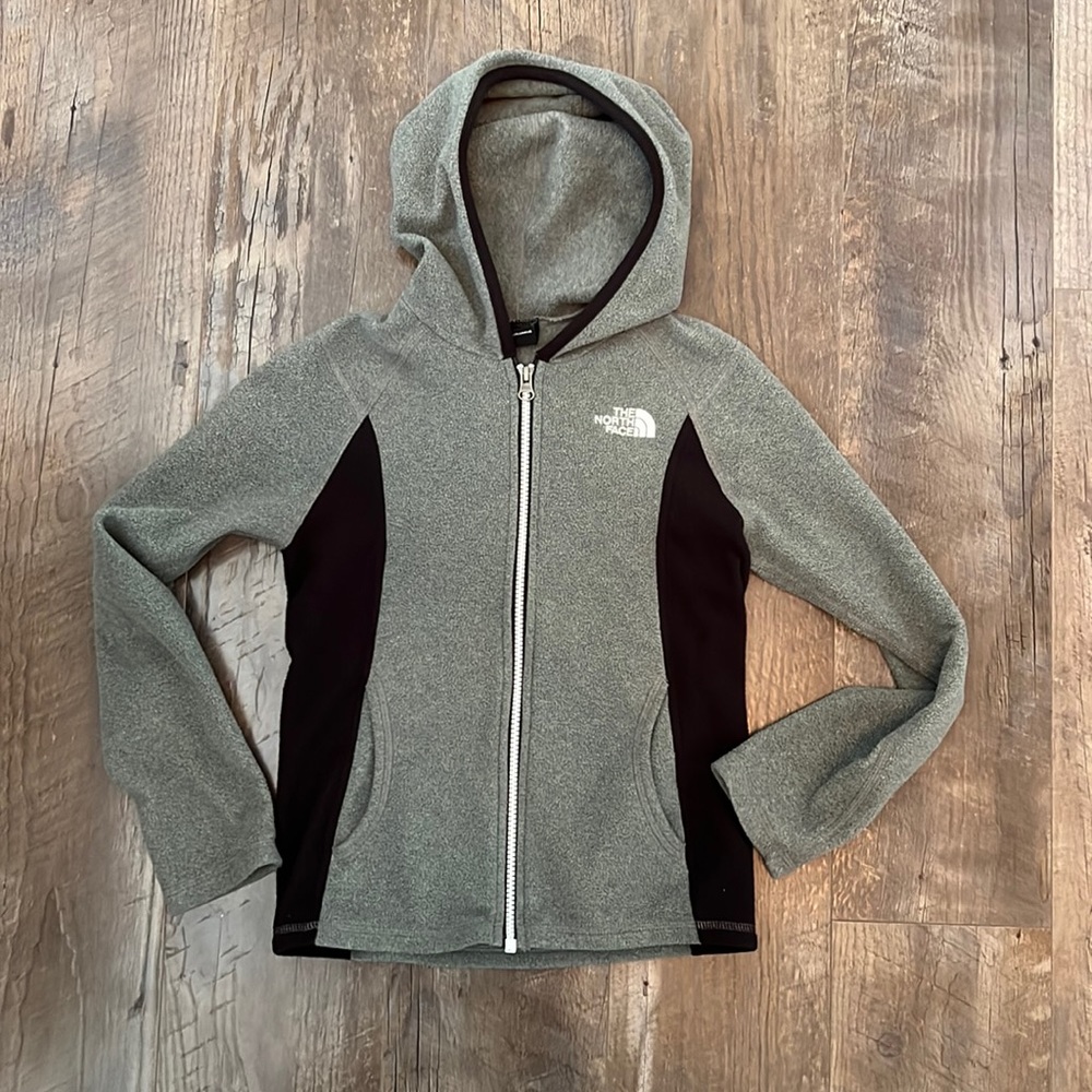 Fleece North face Zip-up jacket